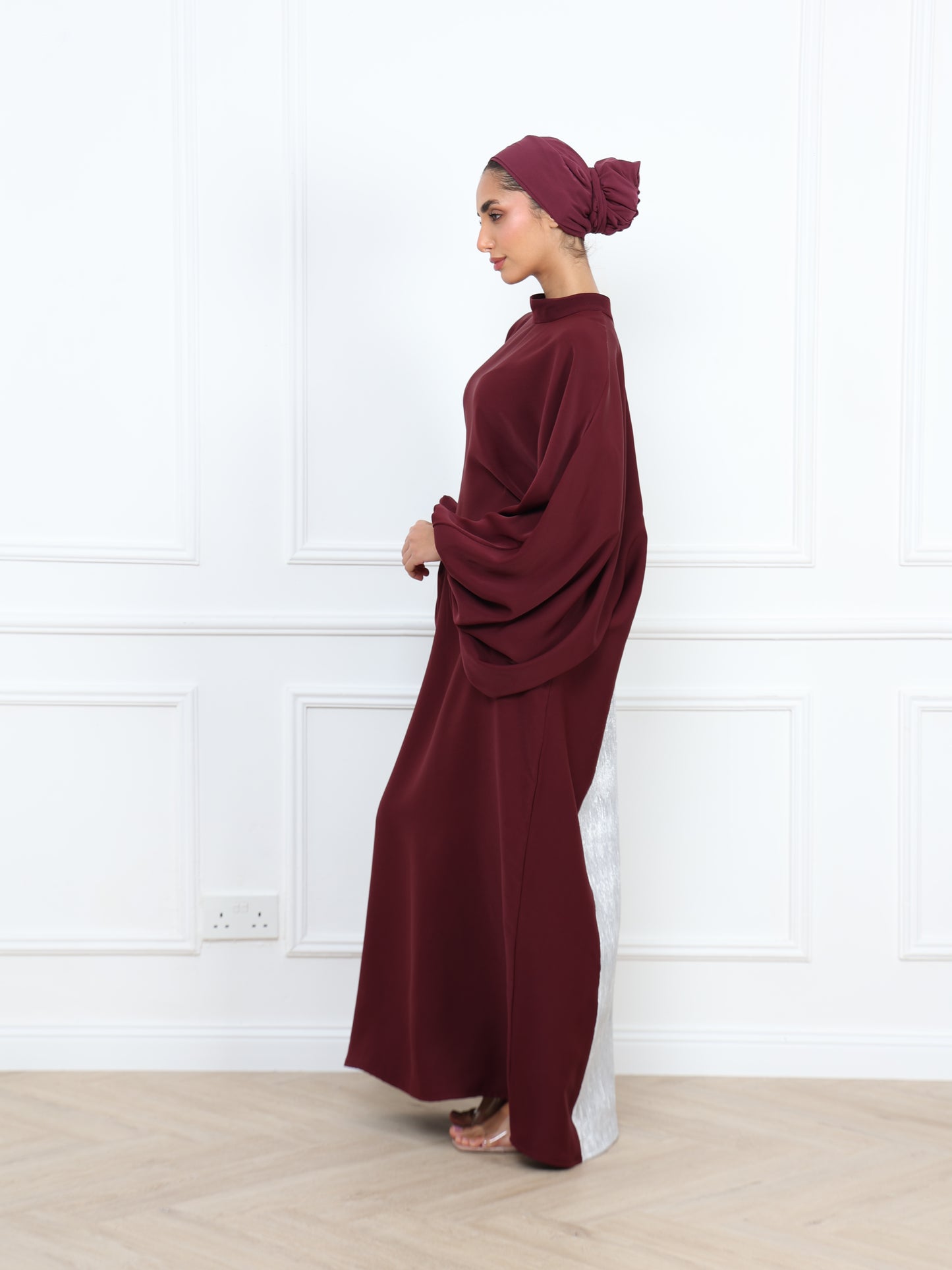 Burgundy Kaftan