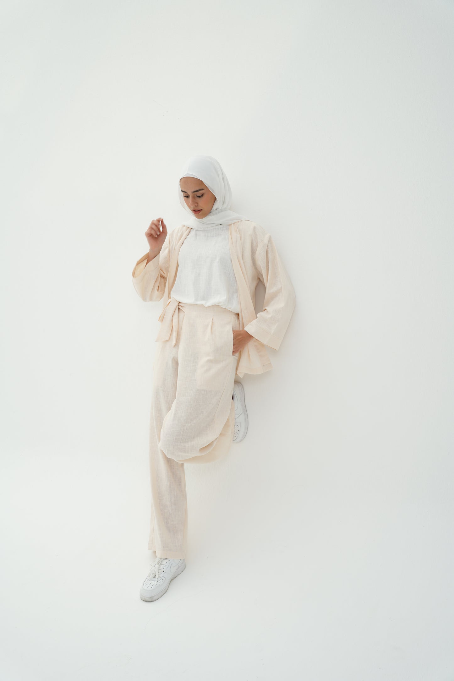 Kimono Tie Set – Peach