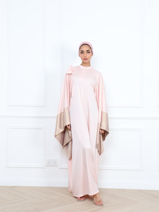 Pink Kimono Kaftan