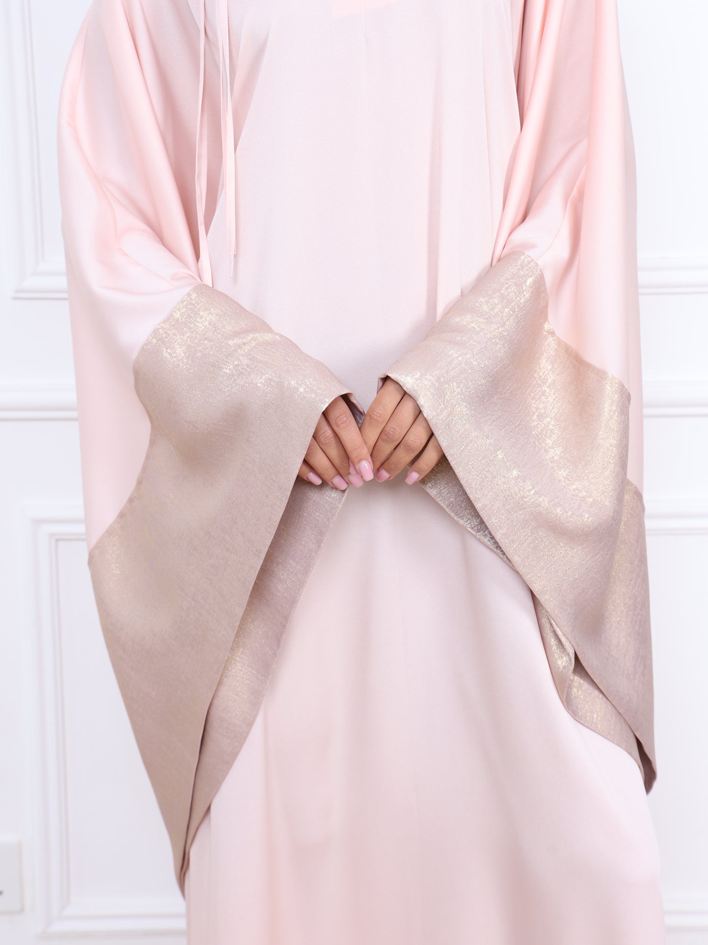 Pink Kimono Kaftan