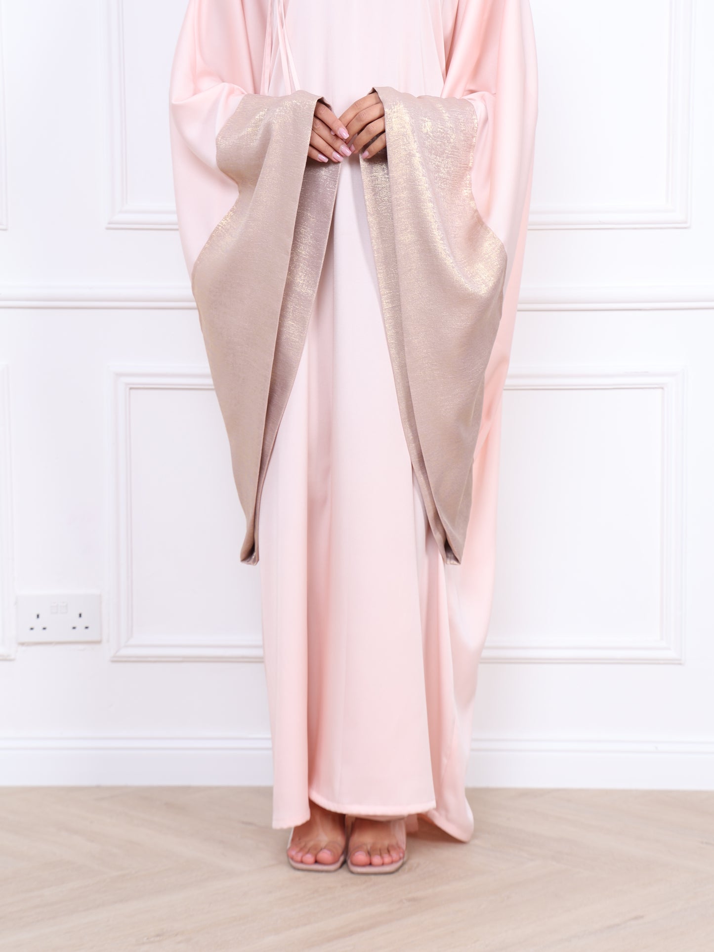 Pink Kimono Kaftan