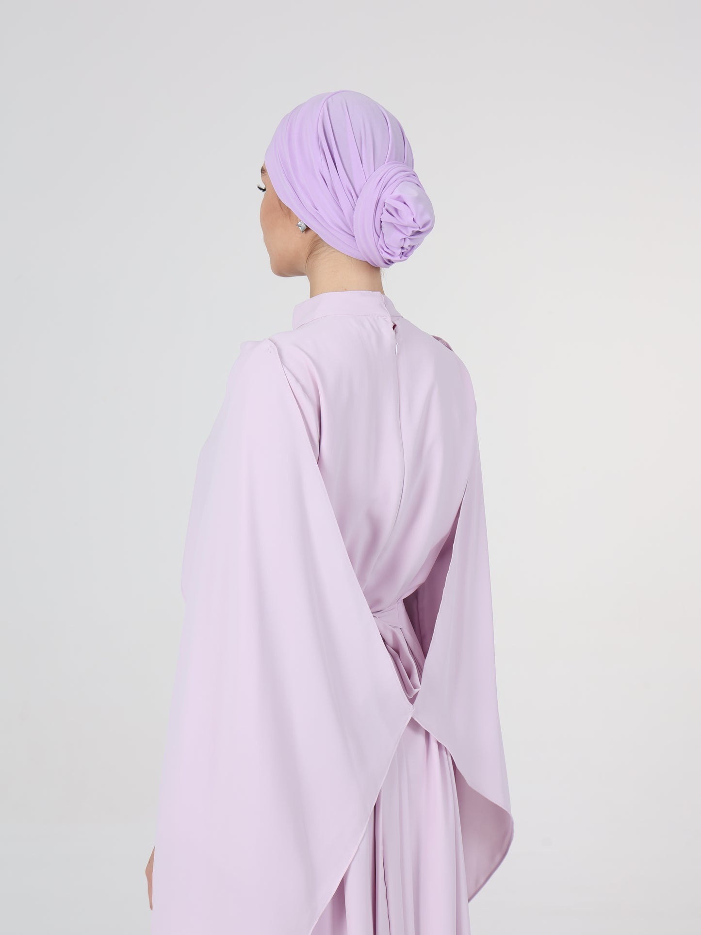Lilac Cape Dress