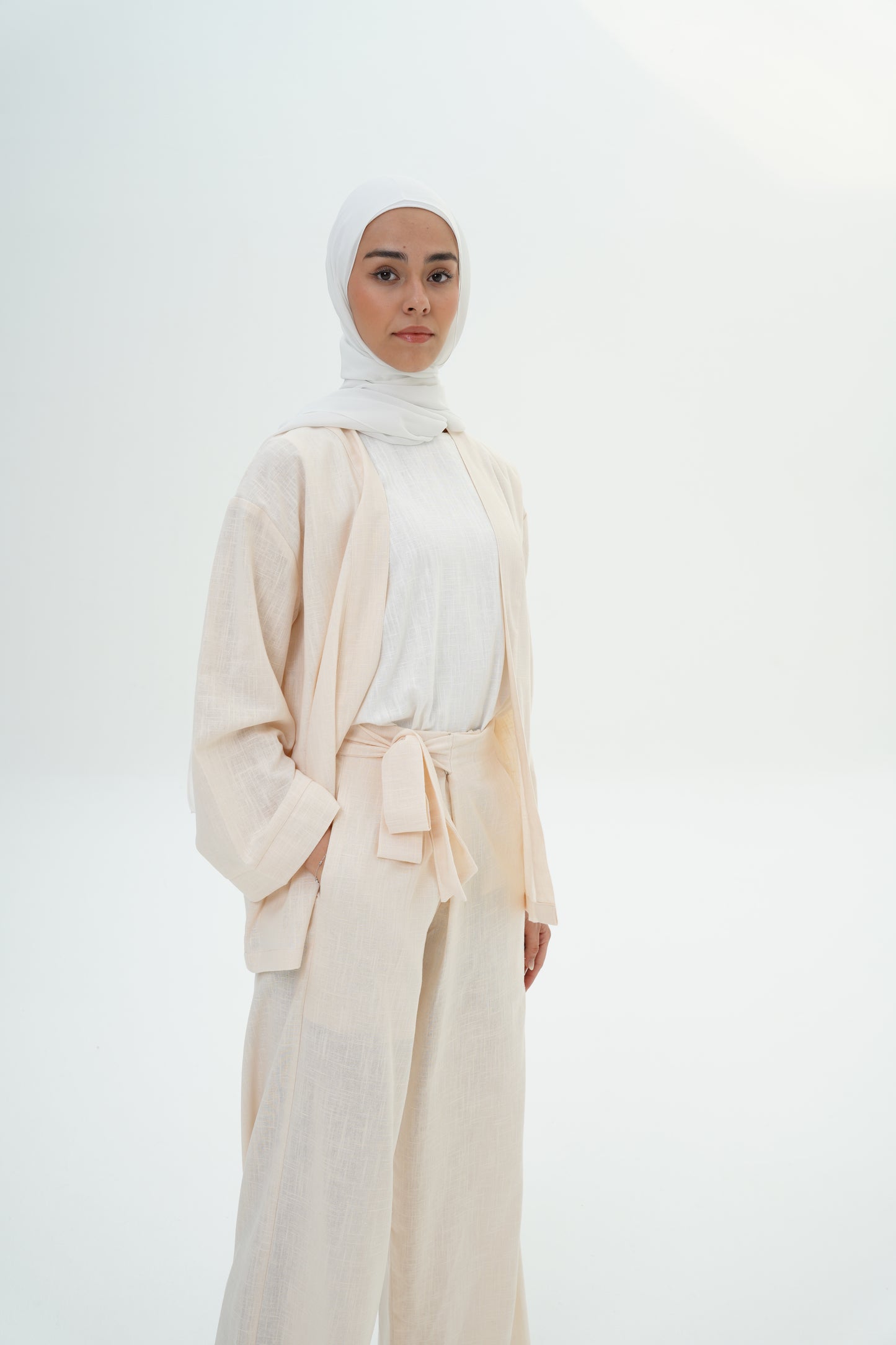 Kimono Tie Set – Peach