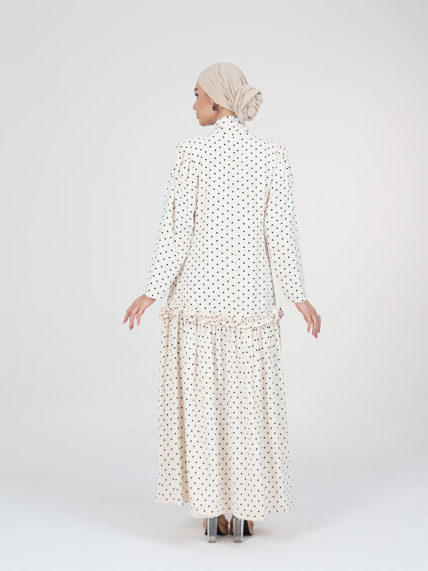 Polka Dots Maxi Dress