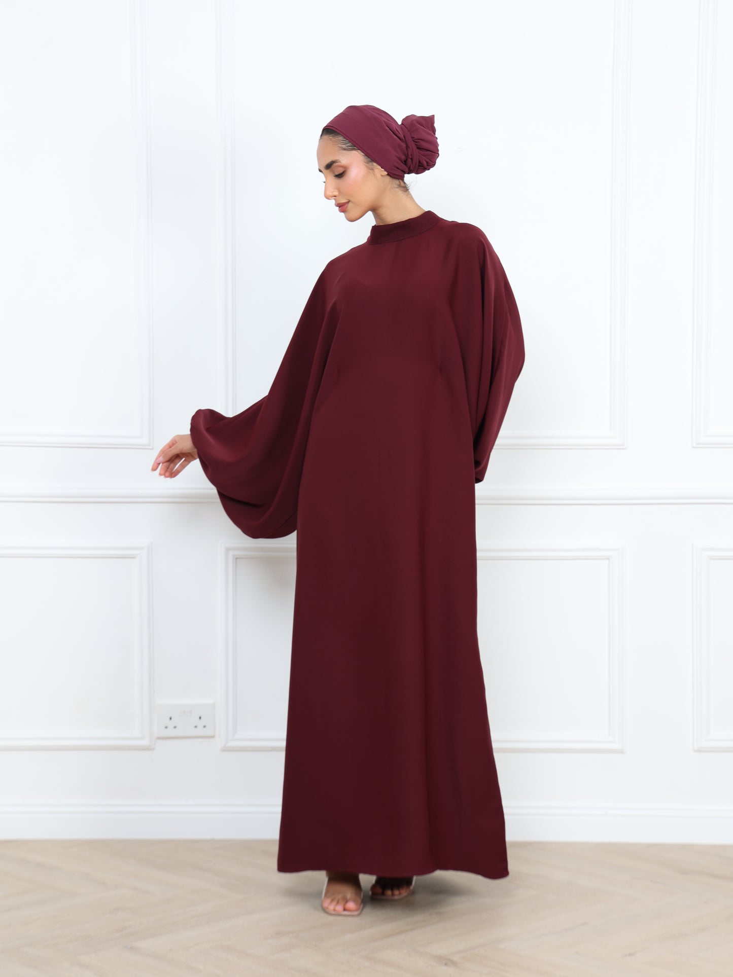 Burgundy Kaftan