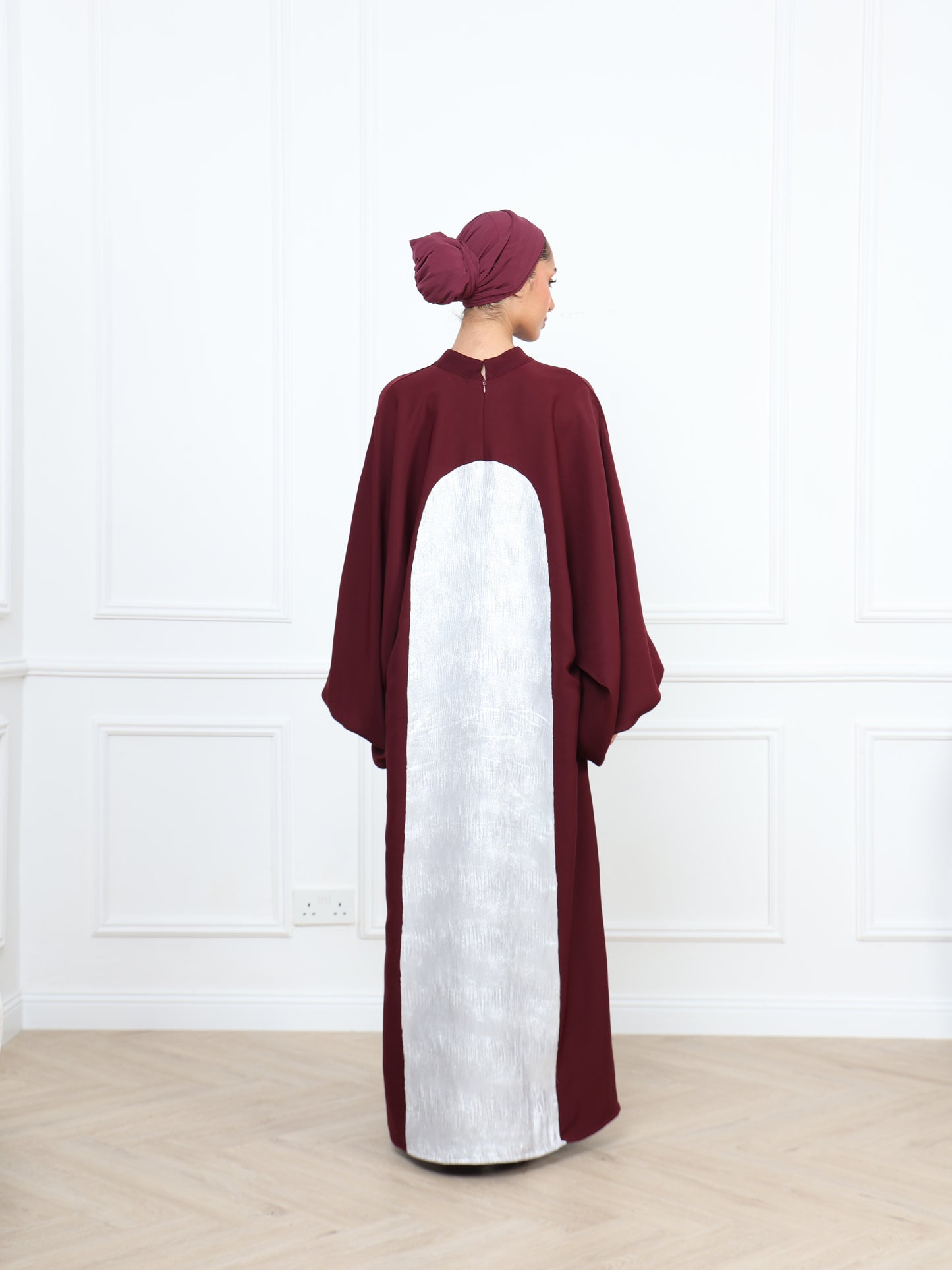 Burgundy Kaftan