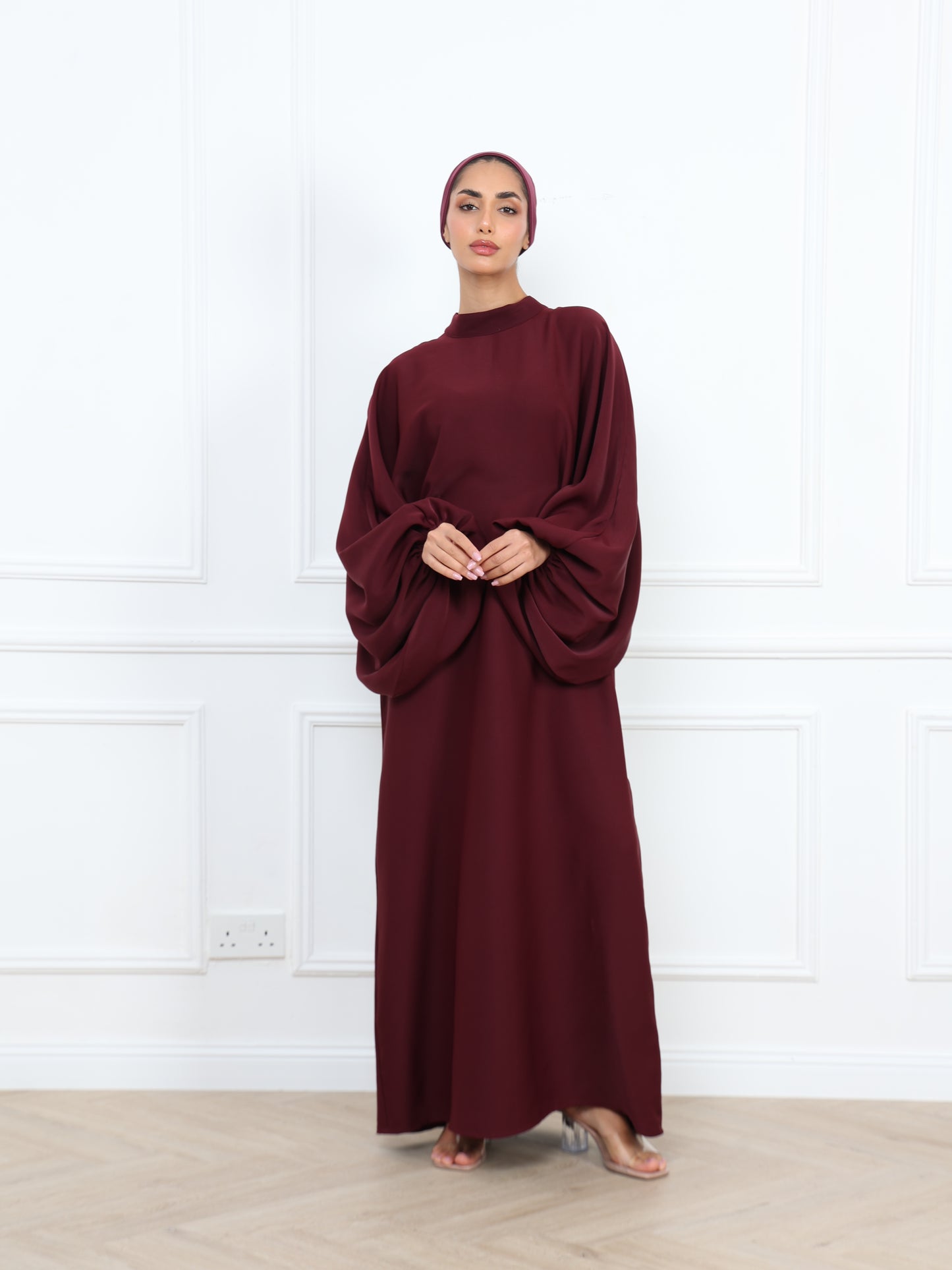 Burgundy Kaftan