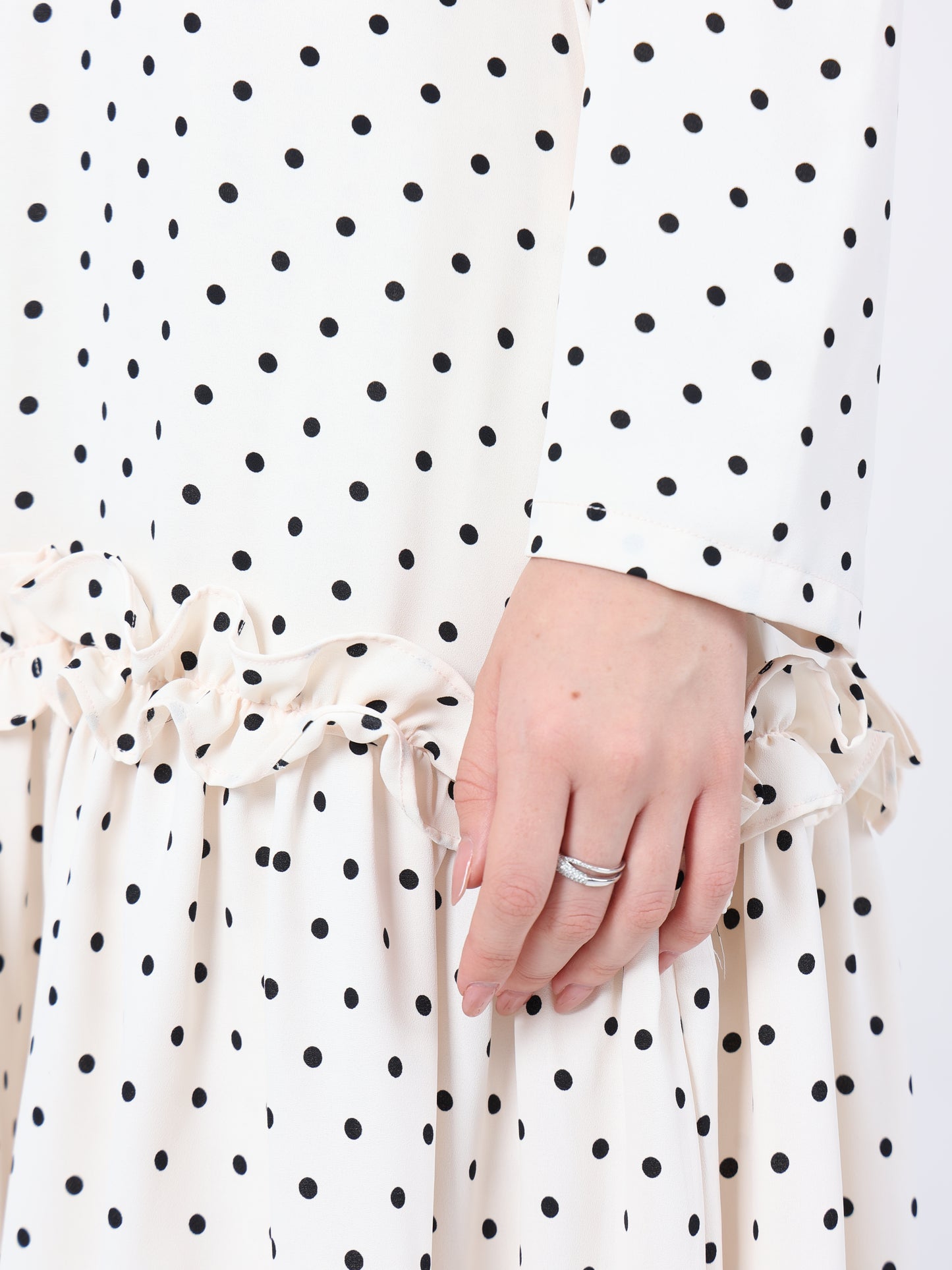 Polka Dots Maxi Dress