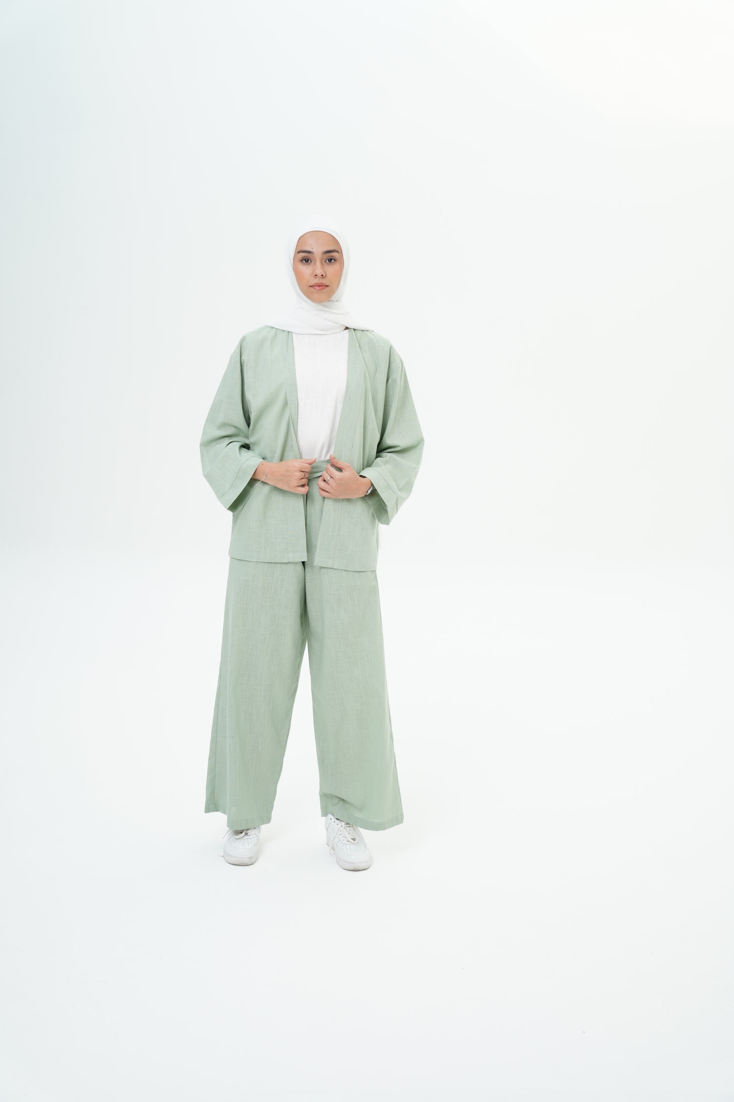 Kimono Tie Set - Sage